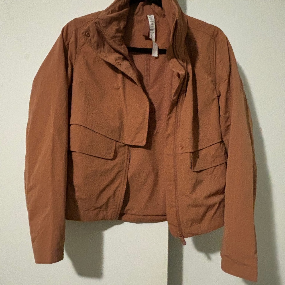 lululemon athletica Orange Utility Jacket
